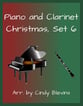 Piano and Clarinet, Christmas, Set 6 P.O.D cover